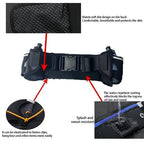 Running Belt With Water Bottles,Hydration Belt For Men And Women,Running Hydration Belt,Marathon Triathlon Running Essentials （Black）