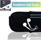 Waterproof Running Belt Water Bottle Waist Pack,Sport Pouch Fanny Pack for Men Women Runners Waist Bag,Hybration Workout Running Phone Holder for iPhone 15 14 13 12 11 Pro Max Xs Xr X 8 7 Plus Galaxy