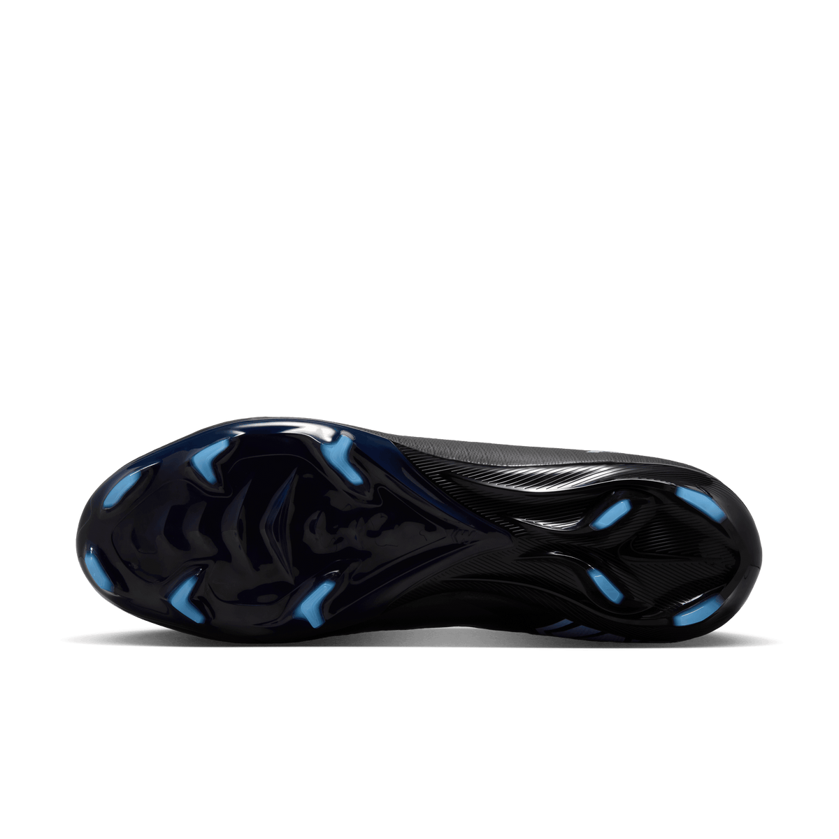 Nike Mercurial Superfly 10 Pro FG High-Top Soccer Cleats-Black/ice Blue
