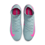 Nike Youth Mercurial Superfly10 Pro FG High-Top Soccer Cleats-Ocean Cube/Pink Blast