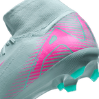 Nike Youth Mercurial Superfly10 Pro FG High-Top Soccer Cleats-Ocean Cube/Pink Blast