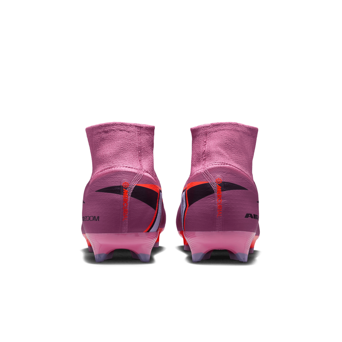 Nike Mercurial Superfly 10 Pro FG High-Top Soccer Cleats-Magic Flamingo/black/total Crimson