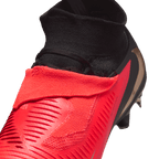 Nike Phantom 6 High Pro Firm-Ground Soccer Cleats-BRIGHT CRIMSON/BLUR-BLACK