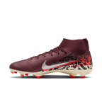 Nike United Mercurial Superfly 10 Academy-Burgundy /Red/Metallic Silver