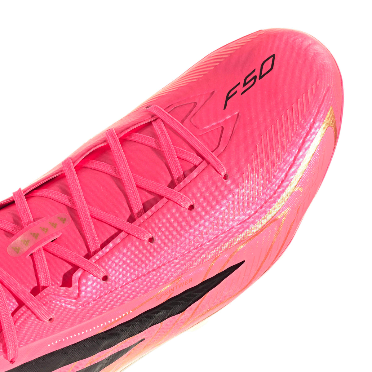 Adidas Youth F50 Hyperfast Pro Firm Ground Soccer Cleats Pink